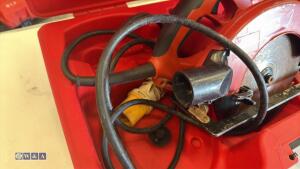 HILTI SCW70 110v circular saw c/w case (HT0031072) - 3