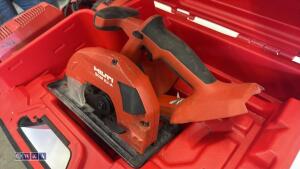 HILTI SCM-22A cordless circular saw c/w case (HT031010) - 5