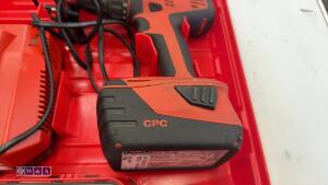 HILTI SFC-22A cordless drill c/w case (3230717) - 3
