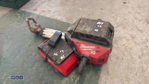 MILWAUKEE MXFUEL breakers c/w 2 x batteries - 6