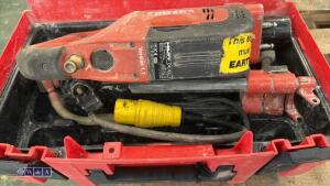 HILTI DDEC1 110v core drill c/w case - 4