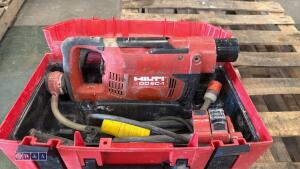 HILTI DDEC1 110v core drill c/w case - 5