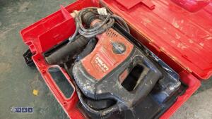 HILTI TE40 110v drill c/w case - 4