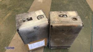 2 x gas cabinet heaters (3452386)(3454196) - 2