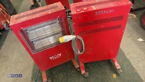 2 x ELITE HEAT 110v heaters (3406775)(3393450) - 2