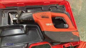 HILTI WSR36A cordless reciprocating saw c/w case & C 4/36-MC4 charger (HT0031034) - 2