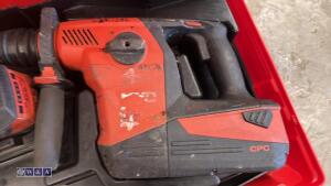 HILTI TE30 A36 cordless hammer drill c/w case (3271282) - 4