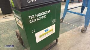 MIGATRONIC TIG NAVIGATOR 240AC/DC 3 phase welder - 3