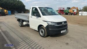 Volkswagen vw transporter t6 flat bed pickup - 6