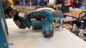 MAKITA DSS611 18v circular saw c/w case (3333868) - 3