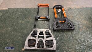 2 x foldable sack barrows - 2