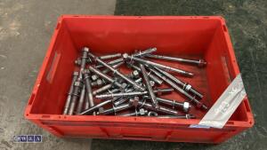 Tray of RAWL bolts