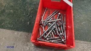 Tray of RAWL bolts - 4