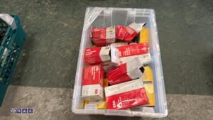 Box of ironmongery handles, locks & levers - 2