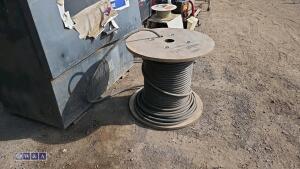 Reel of armoured cable