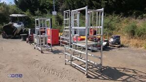 Aluminium work podium - 2