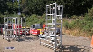 Aluminium work podium - 2