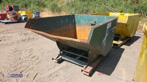 Forklift tipping skip - 3