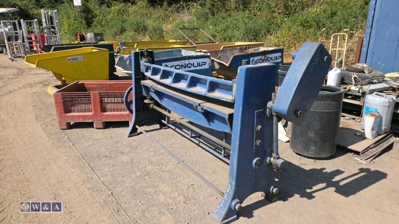 MORGAN 6ft steel press bender