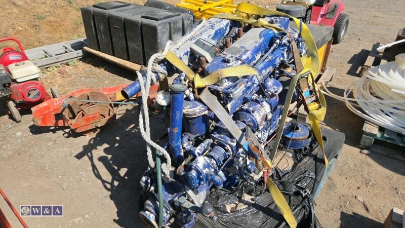 PERKINS 6 cylinder diesel marine engine