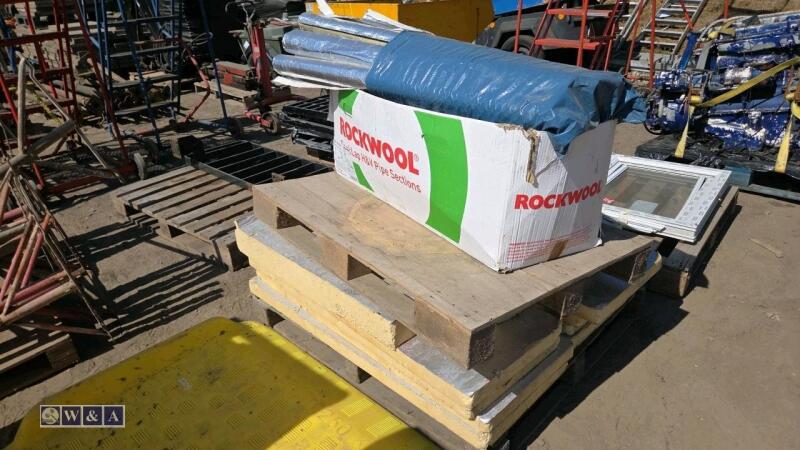 Pipe lagging & slab insulation