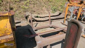 Bag lifter (to suit Bobcat or Manitou telehandler, 2400kg capacity) - 2
