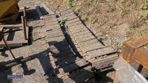 Pair of 8t steel tracks - 3