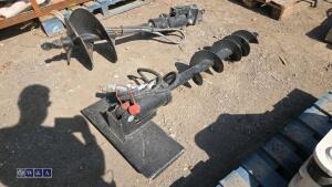 Hydraulic auger c/w lines - 2