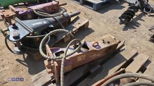 PRODEM PRB010 hydraulic breaker to suit 3t excavator - 2
