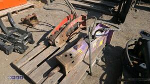 PRODEM PRB010 hydraulic breaker to suit 3t excavator - 4