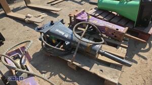 BOBCAT hydraulic machine breaker c/w lines (35mm pins) - 2