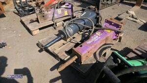 PRODEM PRB010 machine breaker c/w lines (35mm pins) - 3