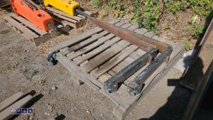 JCB teletruck forklift tines - 2