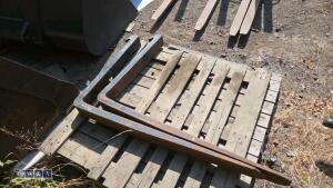 JCB teletruck forklift tines - 4