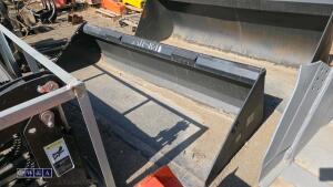 Approximately 84'' skid steer rock bucket (SH-84)