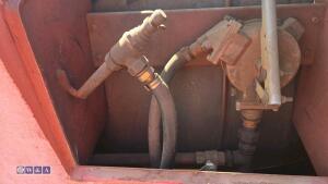 2200ltr steel bunded diesel tank c/w manual pump - 5