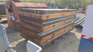 Pallet of insulated panels