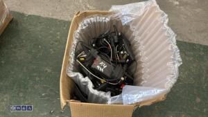Box of DRAGER TELEMATRY radio transponder c/w batteries & chargers