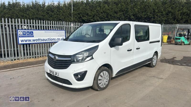 Vauxhall vivaro bi turbo