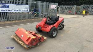 Aebi tc07 terrain 3 wheeled banking mower power unit