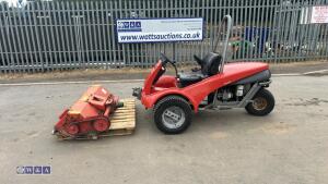 Aebi tc07 terrain 3 wheeled banking mower power unit - 2
