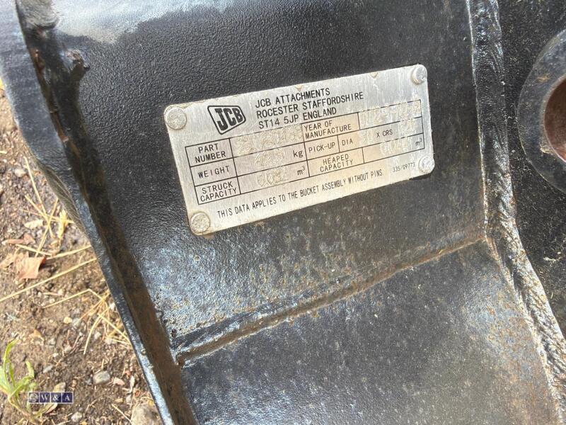 JCB 19'' digging bucket (30mm pins) (unused)