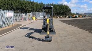 2026 STRV SV20R rubber tracked excavator (s/n: E02052) with bucket, blade, piped & thumb - 8