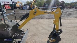 2026 STRV SV20R rubber tracked excavator (s/n: E02052) with bucket, blade, piped & thumb - 17