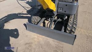 2026 STRV SV20R rubber tracked excavator (s/n: E02052) with bucket, blade, piped & thumb - 21