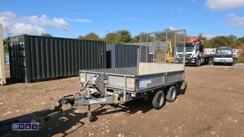 IFOR WILLIAMS LM187G 10ft c/w ramp sides & winch
