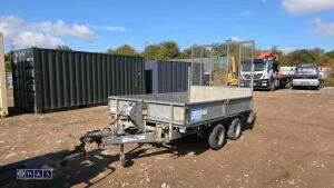 IFOR WILLIAMS LM187G 10ft c/w ramp sides & winch