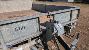 IFOR WILLIAMS LM187G 10ft c/w ramp sides & winch - 10