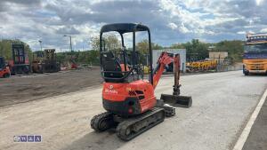 Kubota u17-3 c/w red key 3 buckets - 5