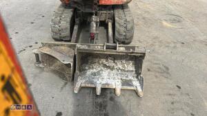 Kubota u17-3 c/w red key 3 buckets - 12